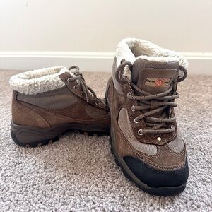 Earth Spirit Portland Tan Suede Ankle Hiking Boot